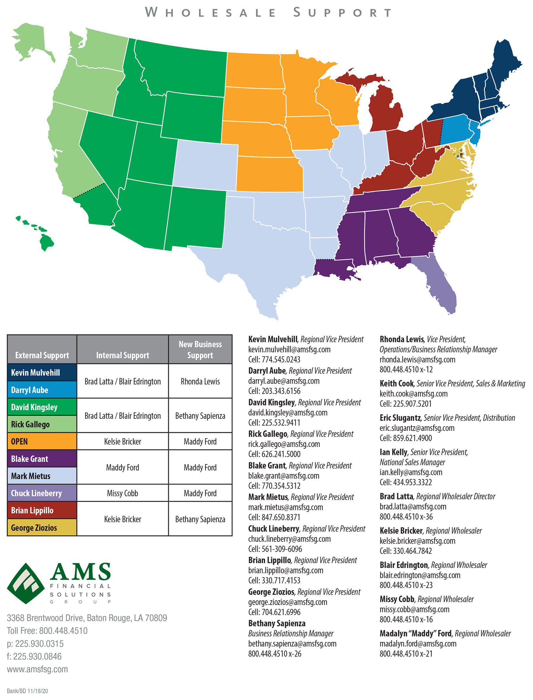 Wholesaler Map Bank Bd Ams Financial Solutions Group